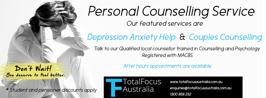 Total Focus Australia Pic 1 - Personal Counselling