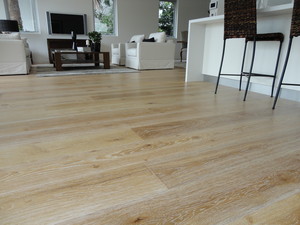 Hilux Flooring Pic 5 - Limewash Oak Flooring