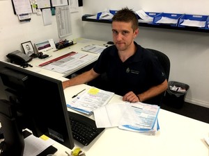 Dorrington Plumbing & Gas Pic 5 - Justin working hard