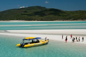 Ocean Rafting Pic 5 - Ocean Rafting Whitehaven Beach Hilll Inlet