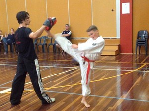 Sunraysia Tae Kwon-Do ITF Mildura Pic 5 - Kicks