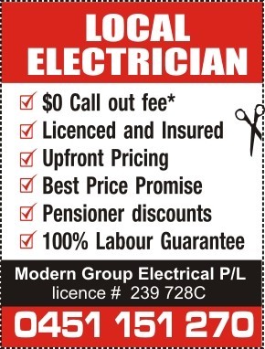 Modern Group Electrical Pic 4 - Electrician Inner West Emergency Inner West Electrician