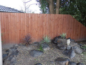 A1 Carpenter Pic 5 - Fence Rockery