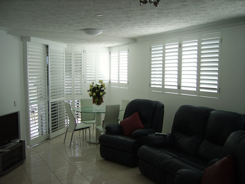 Five Star Blinds & Shutters Pic 1 - Shutters of many materials and layouts