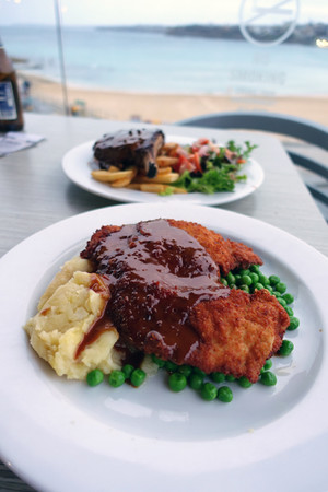 North Bondi RSL Club Pic 4 - Chicken schnitzel