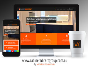 Website Serious Pic 3 - Cabinets Direct Group Adelaide website launch