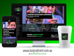 Website Serious Pic 4 - Lungs of Steel custom website launch