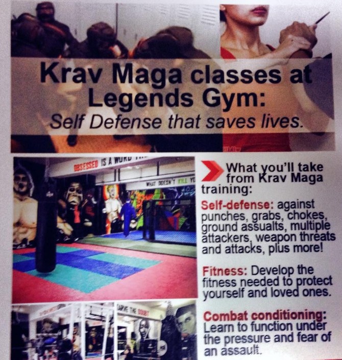 Legends Gym Pic 1 - Krav Maga