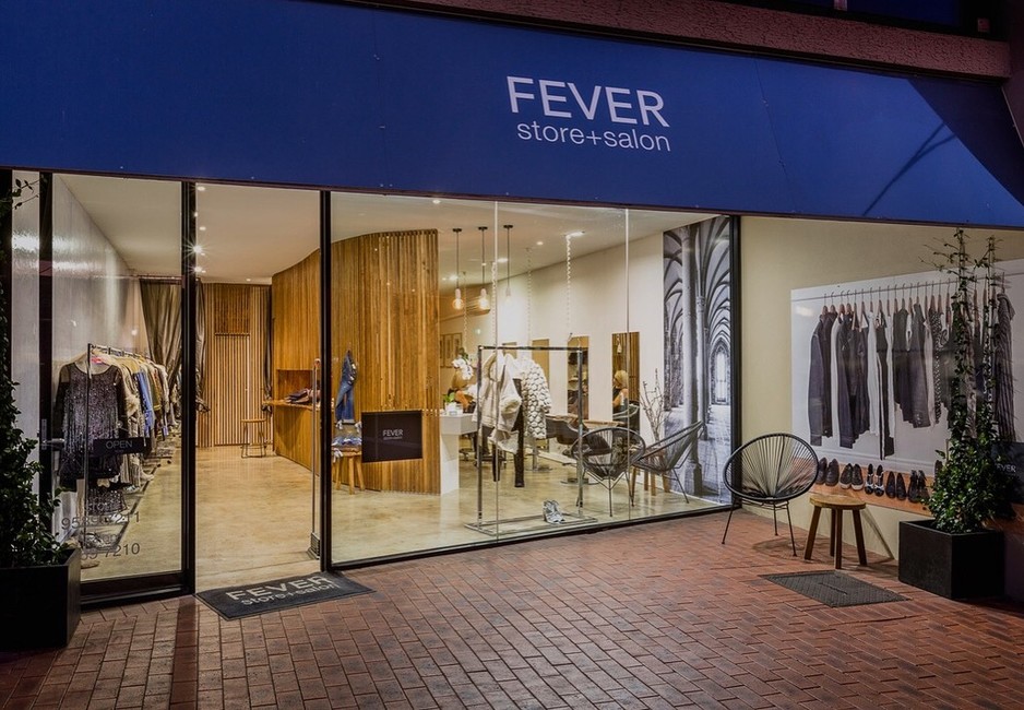 Fever store + salon Pic 1 - Our beautiful store salon