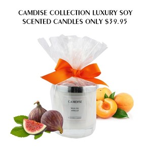 Camdise Pic 4 - Luxurious Soy scented candles