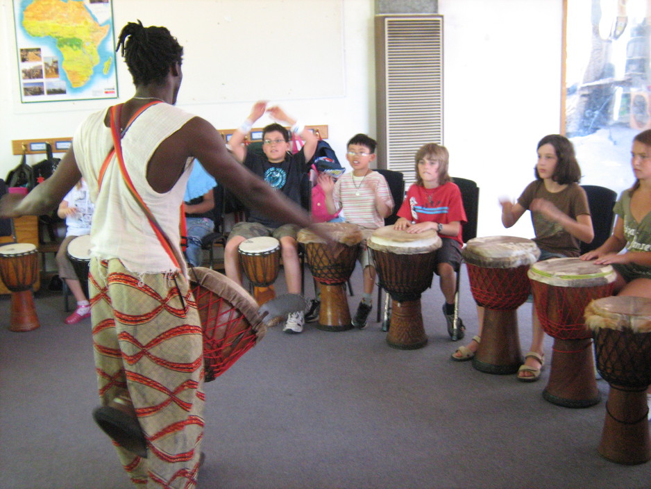 Mohamed Camara Pic 1 - school workshops