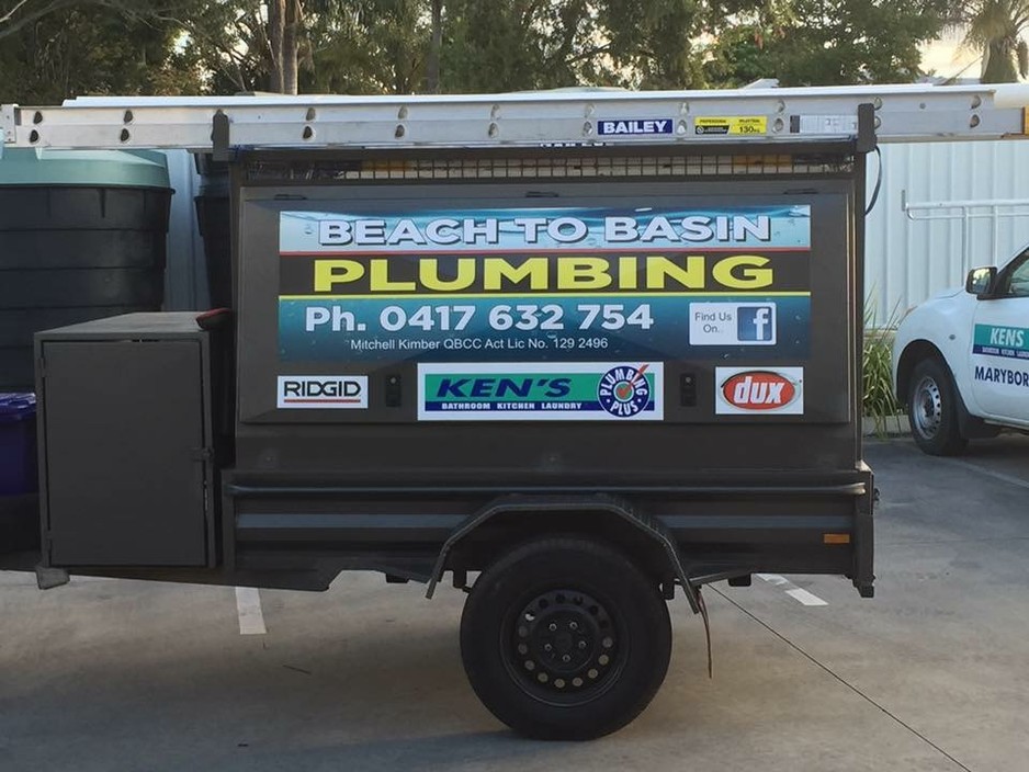 Beach To Basin Plumbing & Gas Pic 1 - Trailer