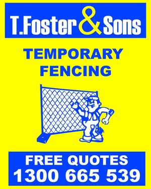 T. Foster & Sons PTY LTD Pic 3 - Temporary Fencing