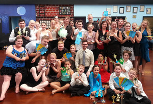 Dancesport Westside Pic 3 - Fun at a studio competition