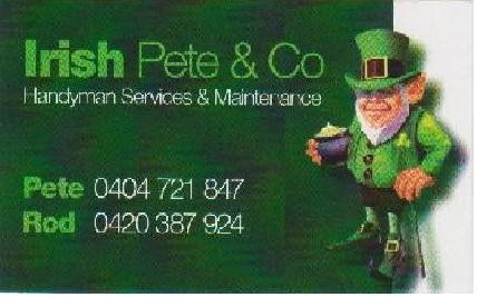 Irish Pete Handyman Services Pic 1