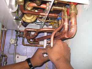 The Local Service Plumbing & Electrical Pic 2 - Copper gas fitting by licensed gas fitter