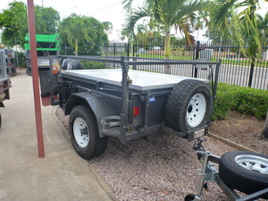 Bartel Trailers Pic 2 - SINGLE AXLE OFF ROAD TRAILER