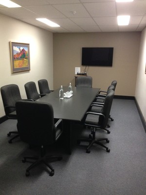 Nedlands Office Centre Secretarial Service Pic 4 - Boardroom seats up to 10 Smart TV can mirror your device Catering can be arranged Can be reconfigured to accommodate AGMs and workshops etc 30 an hour