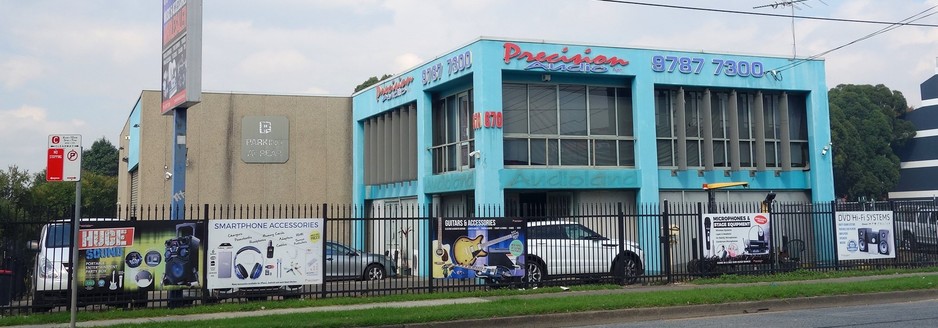 Precision Audio Australia Pic 1 - Storefront from Canterbury Rd