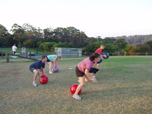 CrossFit Feel Good Pic 3 - josie leading the charge