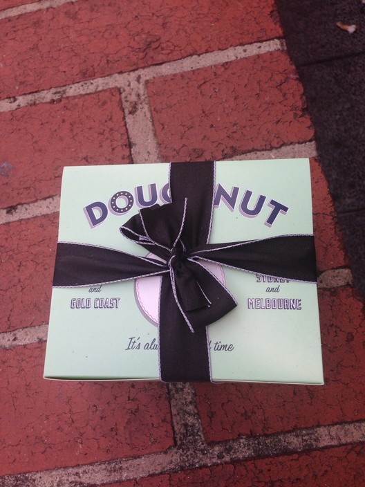 Doughnut Time Pic 1 - Perfect thing to give someone for a special birthday treat