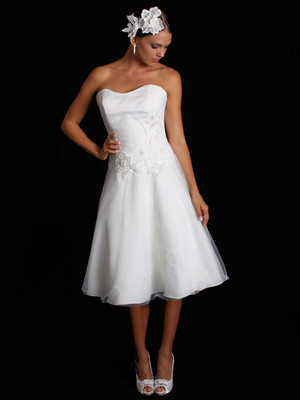 Penny Lane Bridal Pic 2 - Tia tea length wedding dress