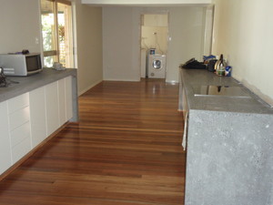 Chippy Builda Pic 4 - Spotted Gum Flooring Kitchen Cupboards Chippy Builda