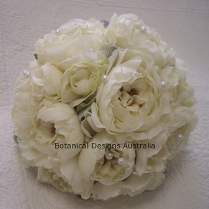 Botanical Designs Pic 4 - Cream Peony Wedding Posy