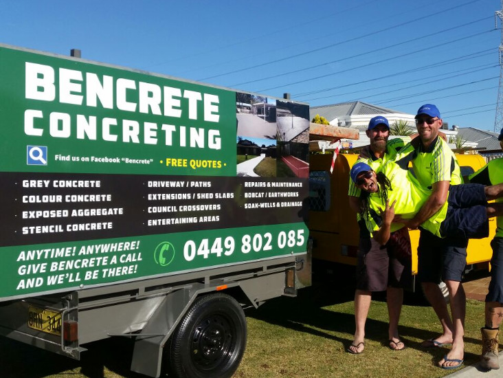 Bencrete Pic 1 - Bencrete Concreting Here to help with your upcoming project