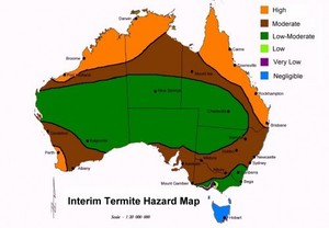 2BM Termite and Pest Management Pty Ltd Pic 3 - Termite Map of Australia