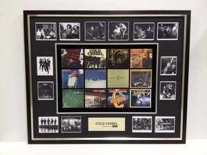 Three P's Picture Framing Pic 4 - Framed for a Cold Chisel Fanatic