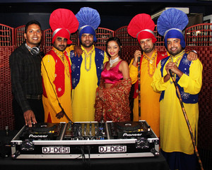 DJ Desi - Bollywood DJ Pic 2 - Dj Desi and SherEPunjab