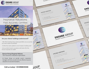 D-RA Creative Agency Pic 3 - Print Design for Ensure Group Property and Building Valuer