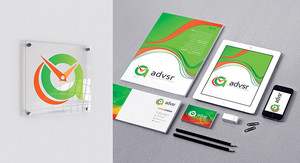 D-RA Creative Agency Pic 4 - Branding and corporate stationery for Advsr