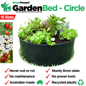 Plastic Forests Pic 2 - Raised garden bed kits made in Australia with 100 recycled plastic