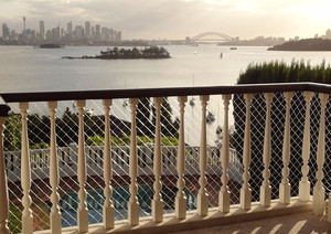 Safety Nets For Life Pic 4 - Protection for railing in Vaucluse Sydney