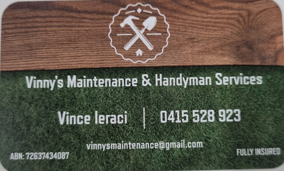 Vinnys Maintenance and Handyman Services Pic 1