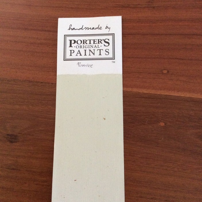 Porter's Paints Pty Ltd Pic 1 - This is a handmade swatch card from Porters Paints much better than a computer generated colour chart