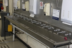 Tait Plumbing Pic 4 - Wash Trough at Australian Wool Testing Authority in Kensington