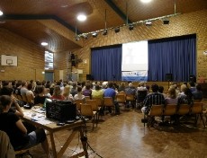 COAST Evangelical Church Pic 1 - our very first service easter sunday in 09