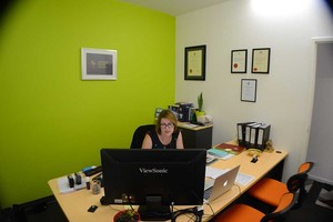 Adelaide Family Lawyers Pic 3 - Jen hard at work at Adelaide Family Lawyers