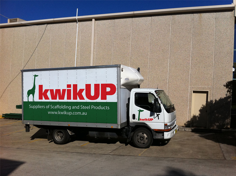 KwikUP Scaffolding Pic 1 - Truck