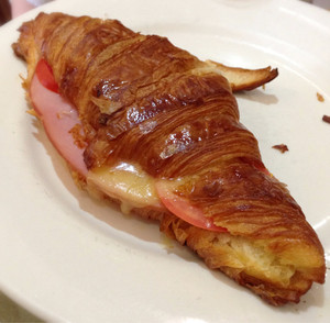 Chapel Bakery Cafe Pic 3 - Ham cheese tomato croissant