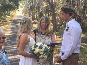 Wide Bay Celebrant Pic 4 - An amazing day and my first elopement Thanks Sarah and Caleb for allowing me to be part of your day