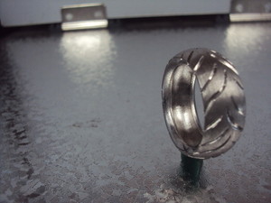 Cachet - Jewellery by Design Pic 3 - Motorcycle tyre ring