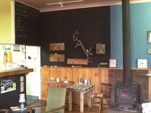 The Bank Teahouse & Cafe Pic 4 - A cozy warm fireplace for those cold and damp days