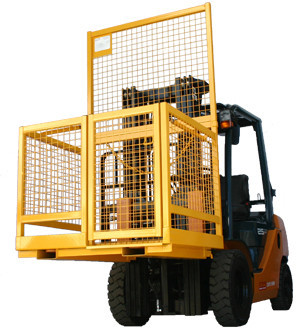 Bremco Metal Products Pic 1 - Forklift Cage Attachment