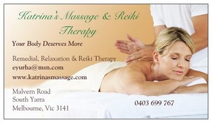 Katrina's Remedial & Relaxation Massage Therapy Pic 5