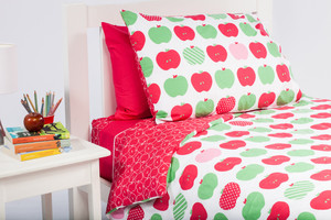 Cool Kids Rooms Pic 2 - Cool Kids Rooms Apples Quilt Cover