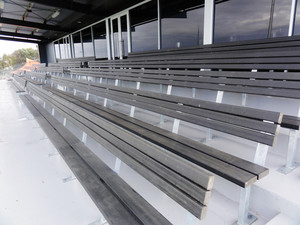 Adroit Industries Pty Ltd. Pic 4 - Robust and stylish our sports club furniture combines rugged hot galv dipped or powder coated frames with the timeless look and low maintenance of our EcoTuff bench slats